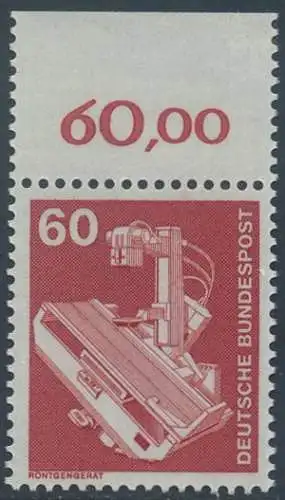 BUND 1978 Michel-Nummer 0990 postfrisch EINZELMARKE RAND oben (g)