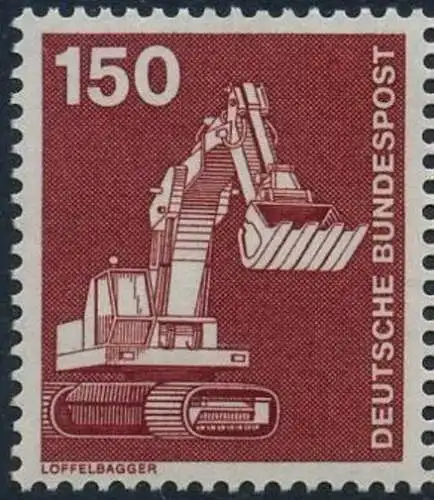 BUND 1978 Michel-Nummer 0992 postfrisch EINZELMARKE