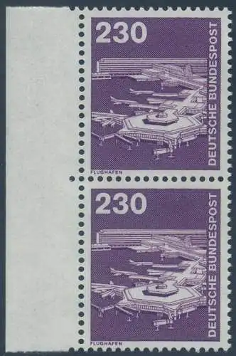 BUND 1978 Michel-Nummer 0994 postfrisch vert.PAAR RAND links