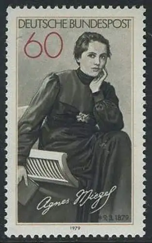 BUND 1979 Michel-Nummer 1001 postfrisch EINZELMARKE