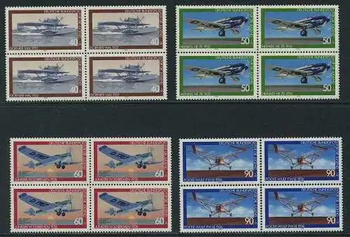 BUND 1979 Michel-Nummer 1005-1008 postfrisch SATZ(4) BLÖCKE