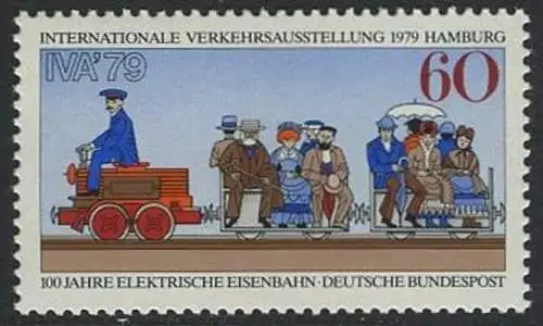 BUND 1979 Michel-Nummer 1014 postfrisch EINZELMARKE