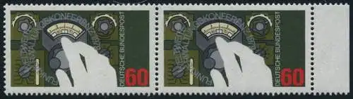 BUND 1979 Michel-Nummer 1015 postfrisch horiz.PAAR RAND rechts