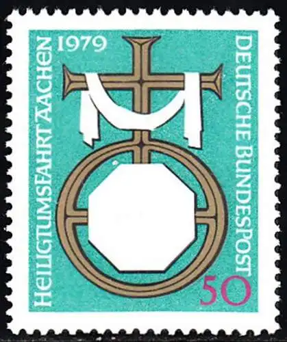 BUND 1979 Michel-Nummer 1017 postfrisch EINZELMARKE