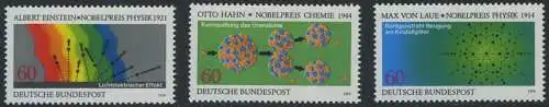 BUND 1979 Michel-Nummer 1019-1021 postfrisch SATZ(3) EINZELMARKEN