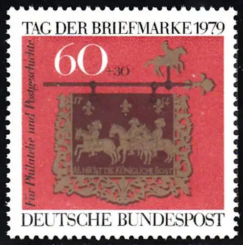 BUND 1979 Michel-Nummer 1023 postfrisch EINZELMARKE