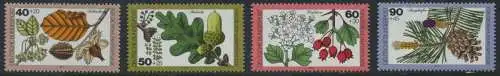 BUND 1979 Michel-Nummer 1024-1027 postfrisch SATZ(4) EINZELMARKEN