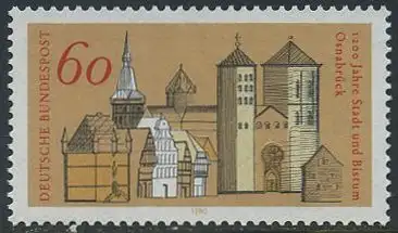 BUND 1980 Michel-Nummer 1035 postfrisch EINZELMARKE