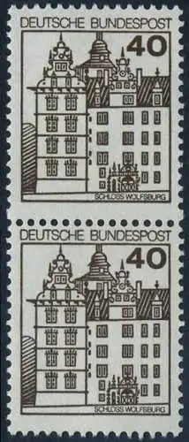 BUND 1980 Michel-Nummer 1037 postfrisch vert.PAAR