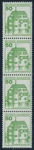 BUND 1980 Michel-Nummer 1038 postfrisch vert.STRIP(4)
