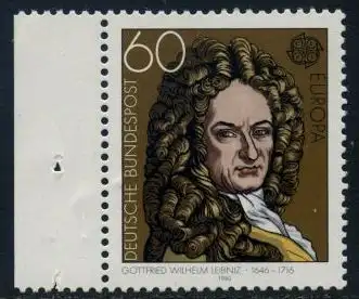 BUND 1980 Michel-Nummer 1050 postfrisch EINZELMARKE RAND links