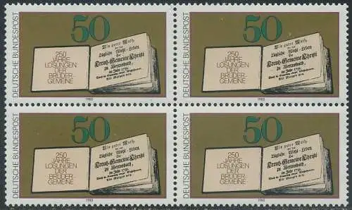 BUND 1980 Michel-Nummer 1054 postfrisch BLOCK