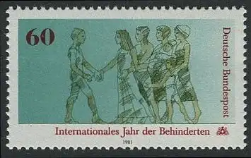 BUND 1981 Michel-Nummer 1083 postfrisch EINZELMARKE