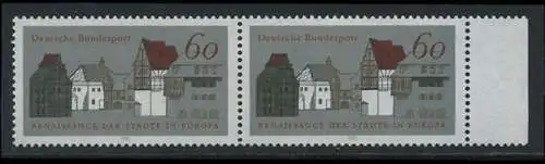 BUND 1981 Michel-Nummer 1084 postfrisch horiz.PAAR RAND rechts