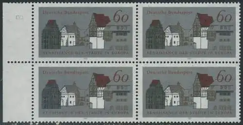 BUND 1981 Michel-Nummer 1084 postfrisch BLOCK RÄNDER links