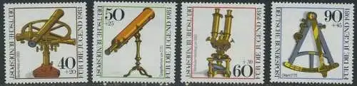 BUND 1981 Michel-Nummer 1090-1093 postfrisch SATZ(4) EINZELMARKEN