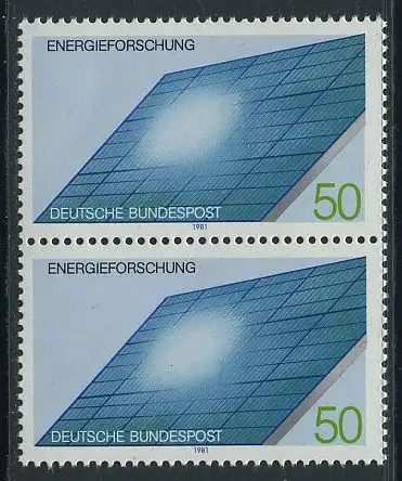 BUND 1981 Michel-Nummer 1101 postfrisch vert.PAAR