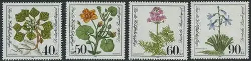 BUND 1981 Michel-Nummer 1108-1111 postfrisch SATZ(4) EINZELMARKEN