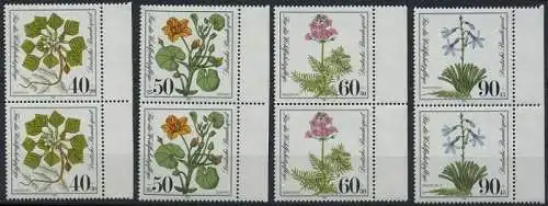 BUND 1981 Michel-Nummer 1108-1111 postfrisch SATZ(4) vert.PAARE RÄNDER rechts