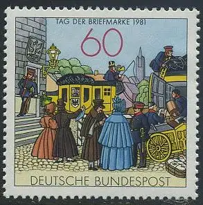 BUND 1981 Michel-Nummer 1112 postfrisch EINZELMARKE