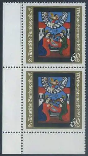 BUND 1981 Michel-Nummer 1113 postfrisch vert.PAAR ECKRAND unten links