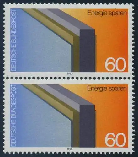 BUND 1982 Michel-Nummer 1119 postfrisch vert.PAAR