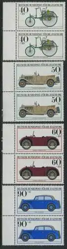 BUND 1982 Michel-Nummer 1123-1126 postfrisch SATZ(4) vert.PAARE RÄNDER links