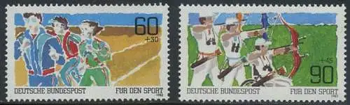 BUND 1982 Michel-Nummer 1127-1128 postfrisch SATZ(2) EINZELMARKEN