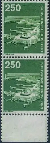 BUND 1982 Michel-Nummer 1137 postfrisch vert.PAAR RAND unten