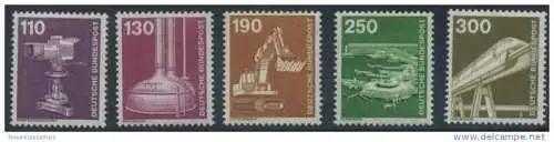 BUND 1982 Michel-Nummer 1134-1138 postfrisch SATZ(5) EINZELMARKEN