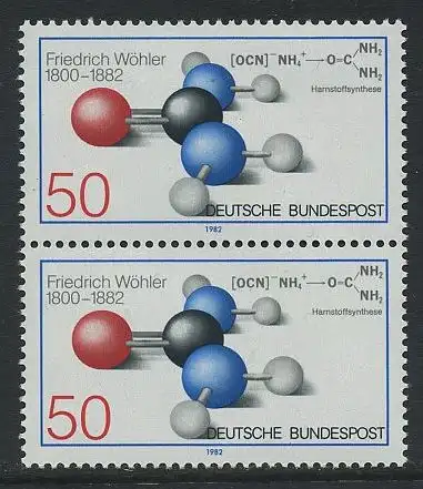 BUND 1982 Michel-Nummer 1148 postfrisch vert.PAAR