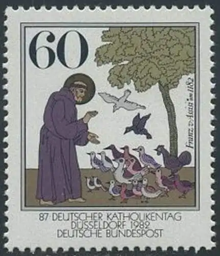 BUND 1982 Michel-Nummer 1149 postfrisch EINZELMARKE
