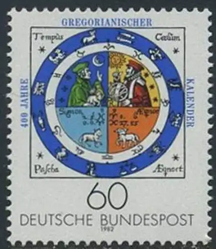 BUND 1982 Michel-Nummer 1155 postfrisch EINZELMARKE