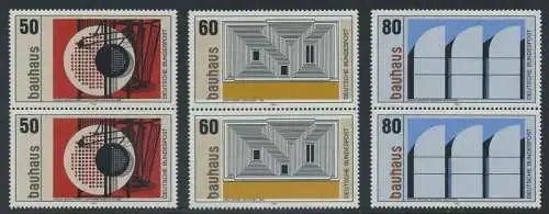BUND 1983 Michel-Nummer 1164-1166 postfrisch SATZ(3) vert.PAARE