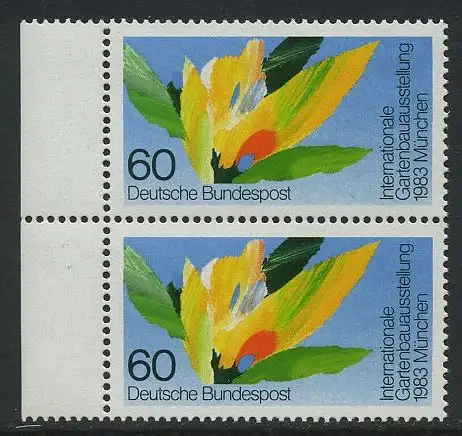 BUND 1983 Michel-Nummer 1174 postfrisch vert.PAAR RAND links