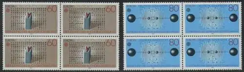 BUND 1983 Michel-Nummer 1175-1176 postfrisch SATZ(2) BLÖCKE