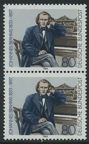 BUND 1983 Michel-Nummer 1177 postfrisch vert.PAAR