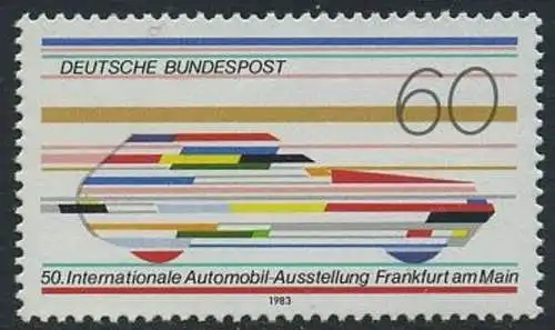BUND 1983 Michel-Nummer 1182 postfrisch EINZELMARKE