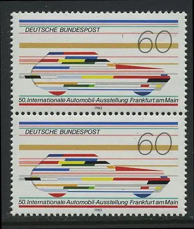 BUND 1983 Michel-Nummer 1182 postfrisch vert.PAAR
