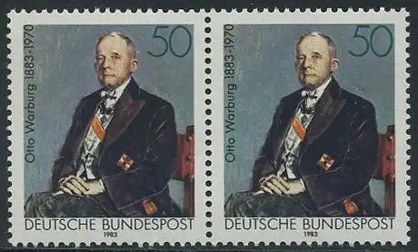 BUND 1983 Michel-Nummer 1184 postfrisch horiz.PAAR
