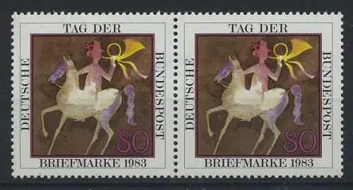 BUND 1983 Michel-Nummer 1192 postfrisch horiz.PAAR