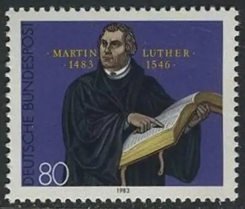 BUND 1983 Michel-Nummer 1193 postfrisch EINZELMARKE