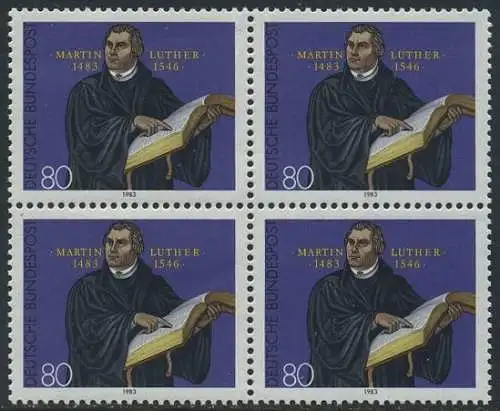 BUND 1983 Michel-Nummer 1193 postfrisch BLOCK