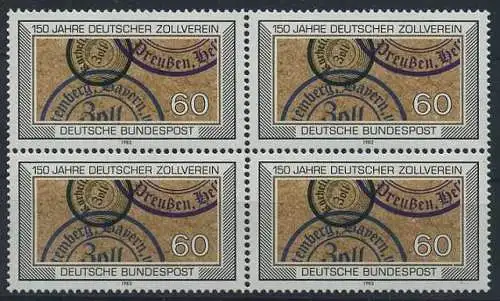 BUND 1983 Michel-Nummer 1195 postfrisch BLOCK