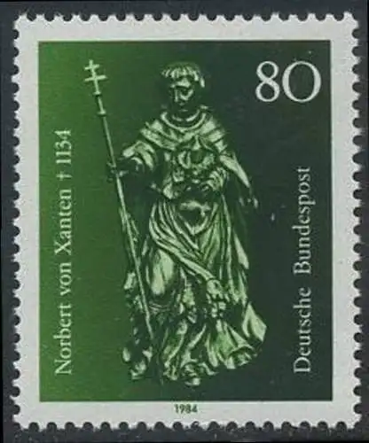 BUND 1984 Michel-Nummer 1212 postfrisch EINZELMARKE