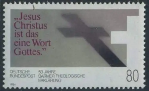 BUND 1984 Michel-Nummer 1214 postfrisch EINZELMARKE