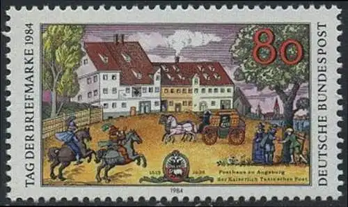 BUND 1984 Michel-Nummer 1229 postfrisch EINZELMARKE