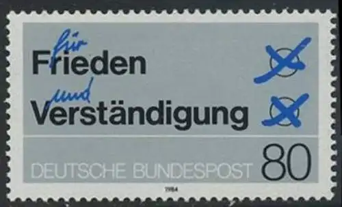 BUND 1984 Michel-Nummer 1231 postfrisch EINZELMARKE