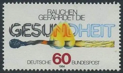 BUND 1984 Michel-Nummer 1232 postfrisch EINZELMARKE