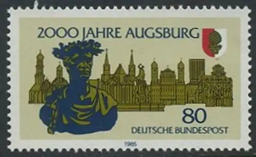 BUND 1985 Michel-Nummer 1234 postfrisch EINZELMARKE